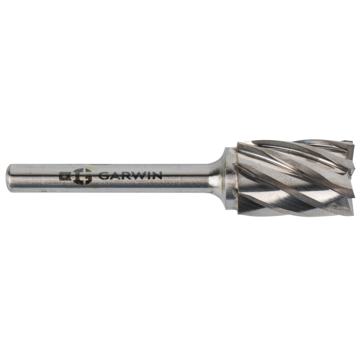 Борфреза цилиндрическая с торцевыми зубьями 16x25x69 мм, VHM, AL, форма B (серия 900531) GARWIN INDUSTRIAL 900531-162569