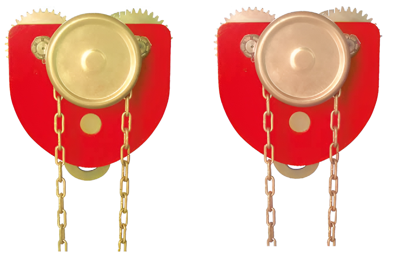 Каретка для тали с цепью (0,5т) искробезопасная, сплав BeCu 307-1002, HORTZ