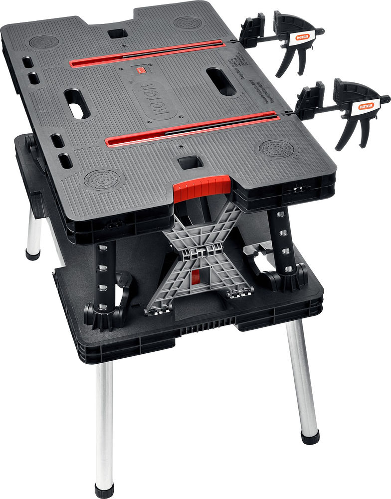 Верстак складной столярный 850х550х755 мм FOLDING KETER 38730