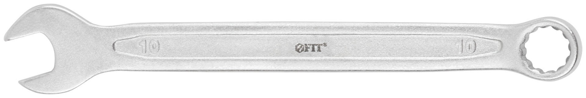 Ключ комбинированный усиленный Гранд, CrV, холодный штамп 10 мм