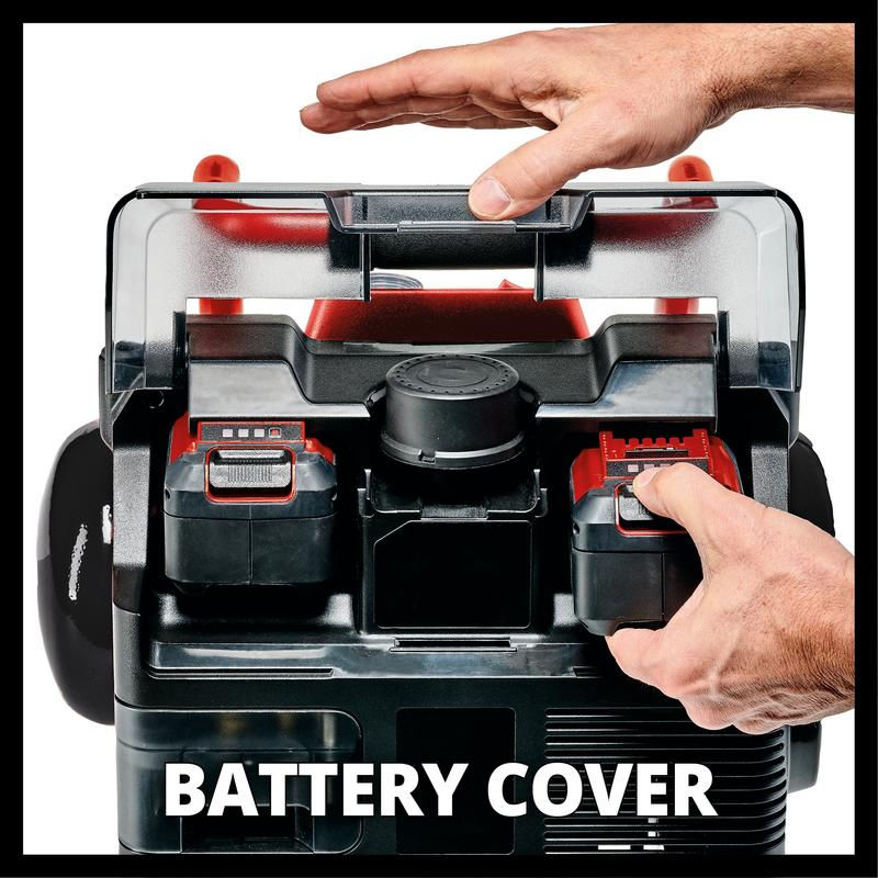 Компрессор аккумуляторный Einhell PXC TE-AC 36/150 Li OF, 2x18В,150л/мин,6л,без АКК и ЗУ (4020415)