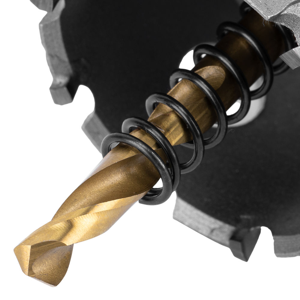 Коронка по металлу твердосплавная, 44 мм Denzel (724014)