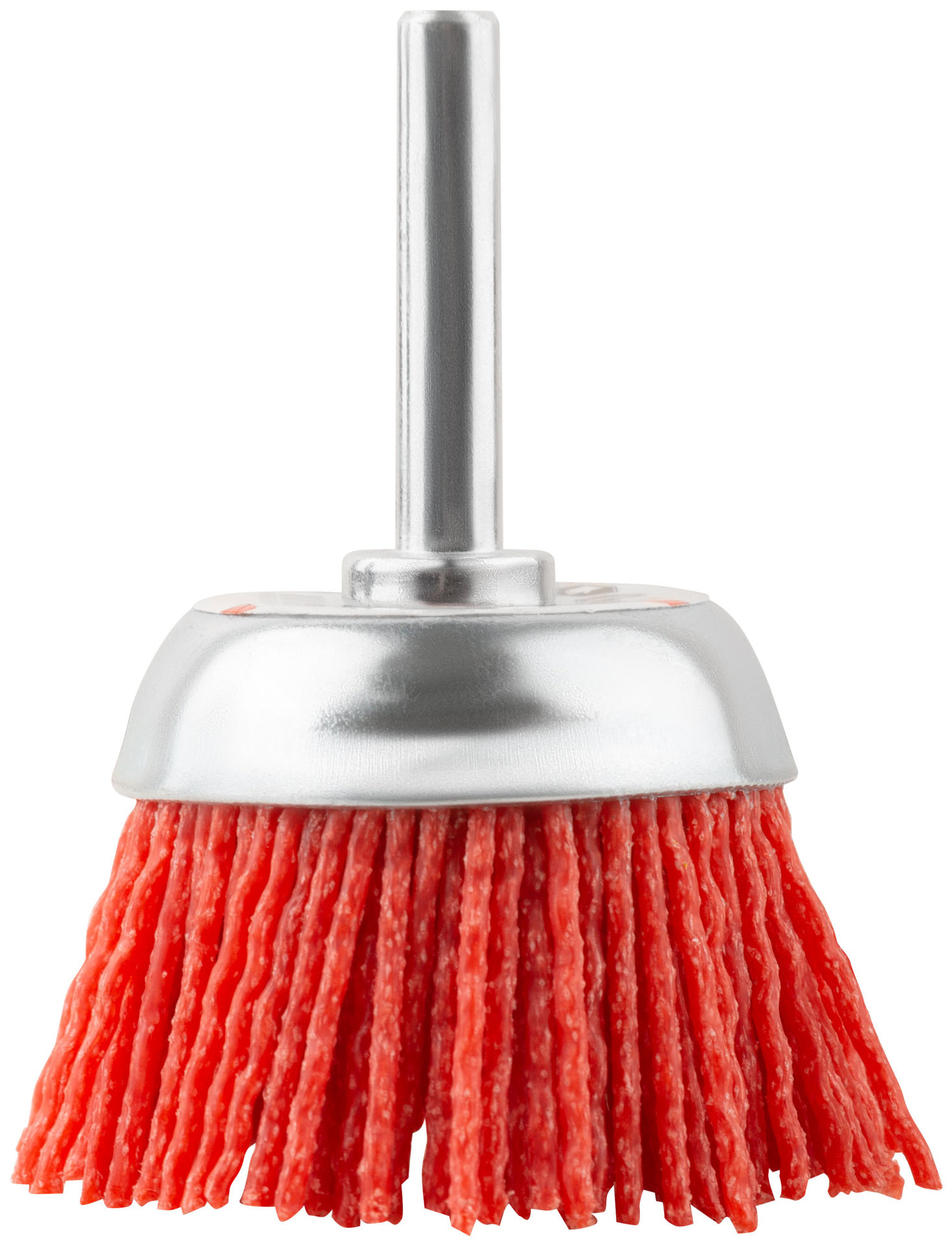 Корщетка-чашка нейлоновая со штифтом 50 мм (38625)