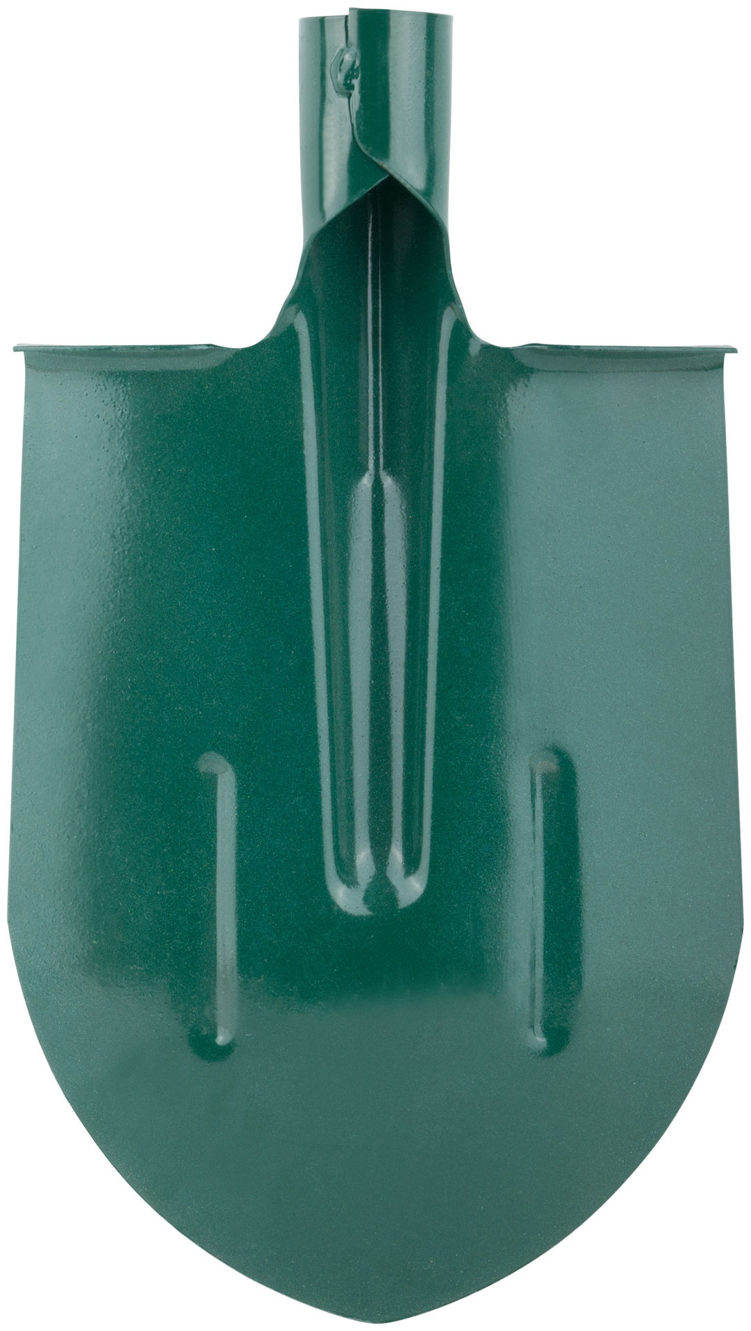 Лопата штыковая без черенка, с ребрами жесткости 190х350 мм (77201)