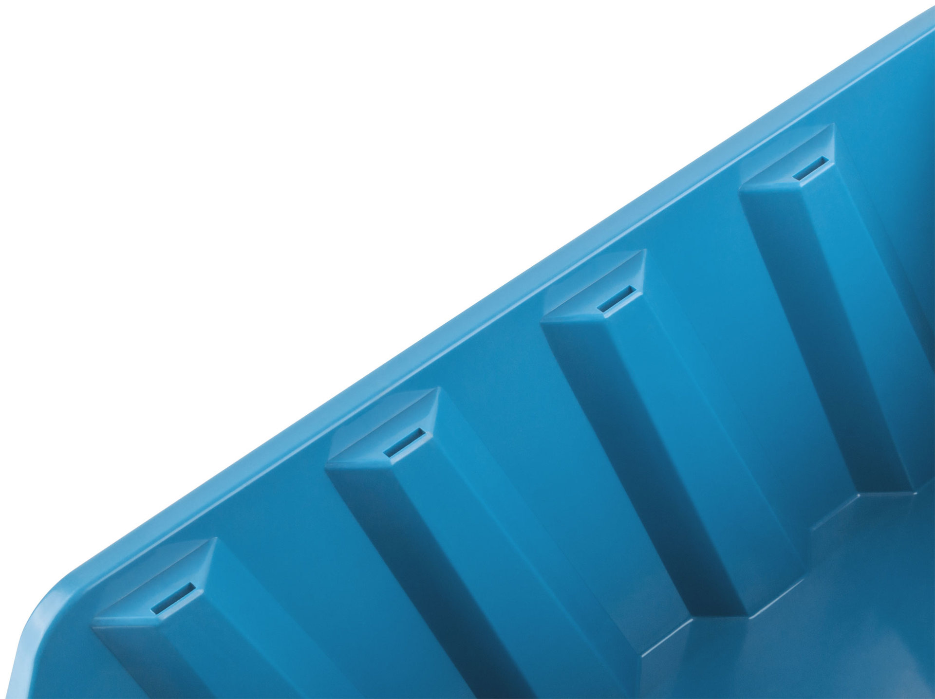 Лоток для крепежа пластиковый 375х225х160 мм синий