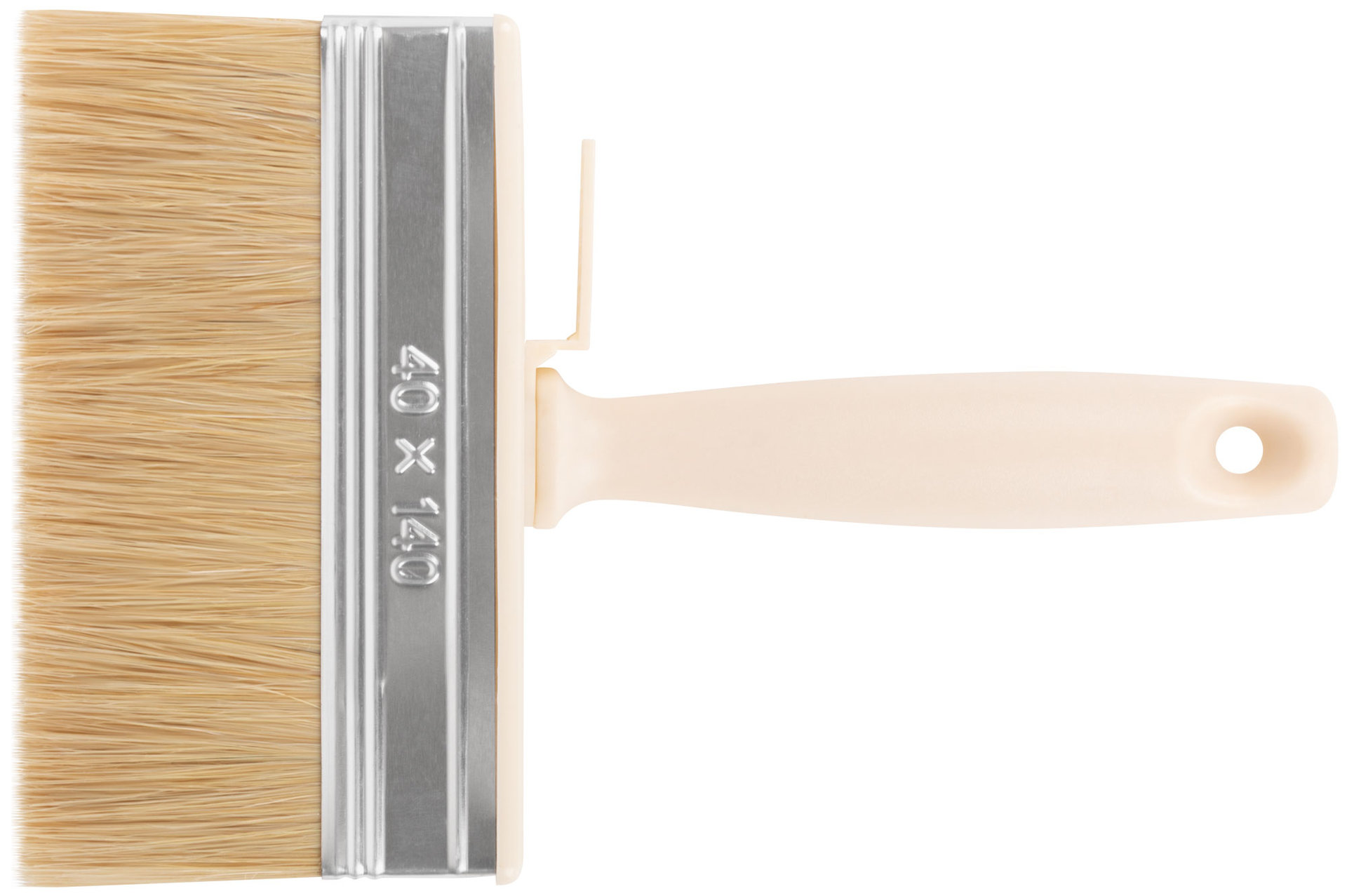 Макловица, натур. светлая щетина, пластиковый корпус мини 40 х 140 мм (01653)