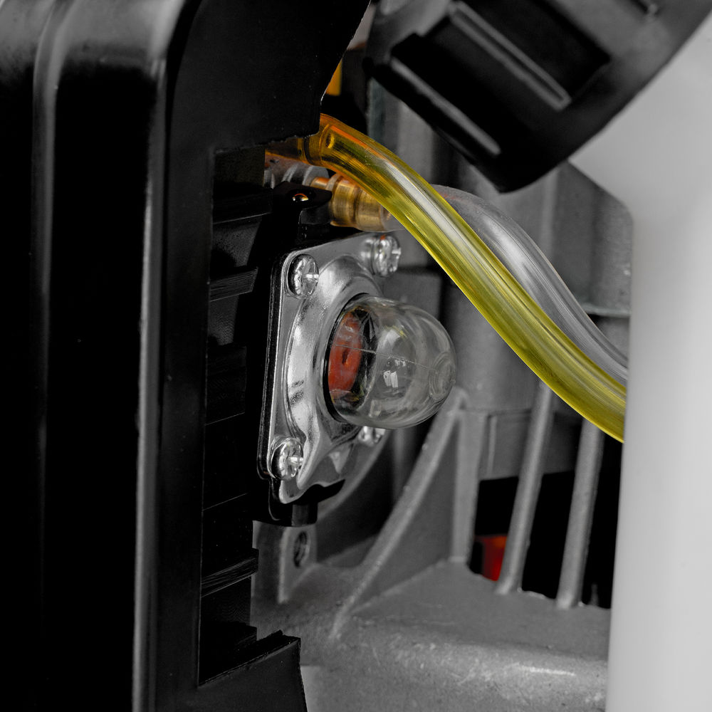 Мотобур DX-52, объем двигателя 52 см3, соединение 20 мм, без шнека Denzel (56001)