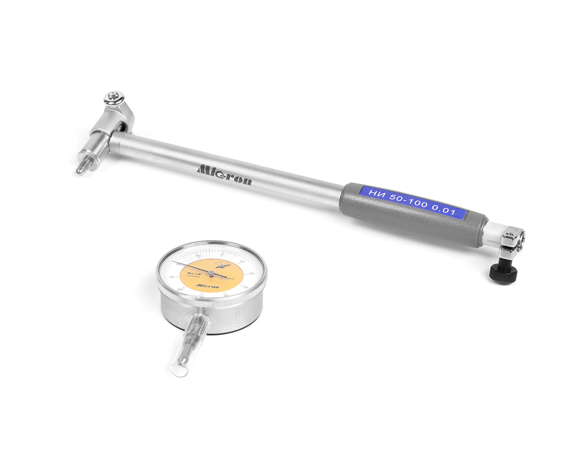 Нутромер индикаторный НИ 50-100 0.01 L=200мм Микрон