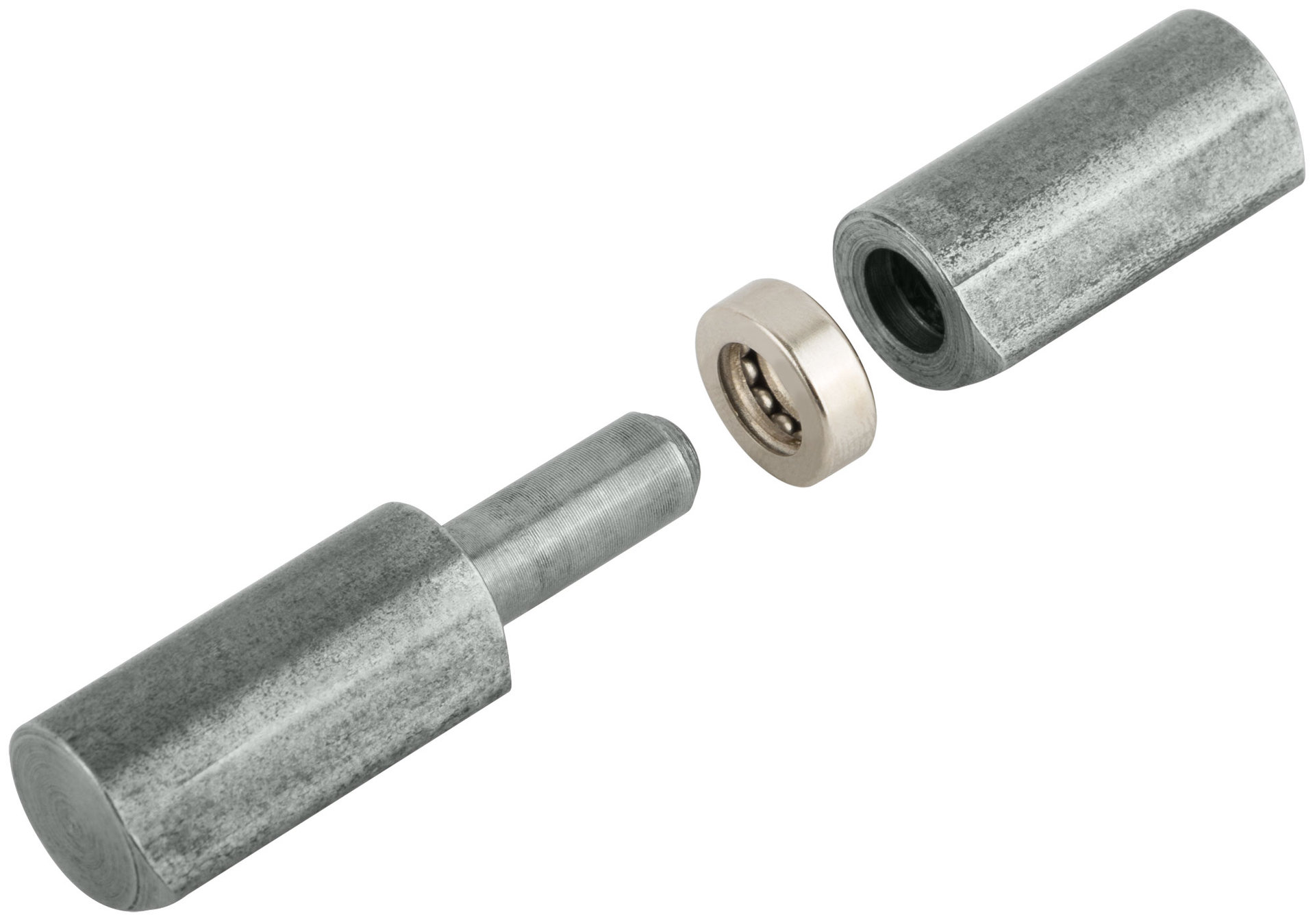 Петля каплевидная Аллюр, с подшипником 14х68 мм (66622)