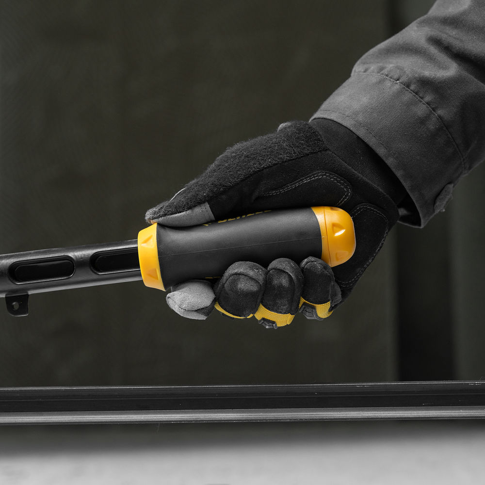 Плиткорез рельсовый 1000х16мм, каретка на подш., стальная станина, усил. рукоятка-пенал Denzel (877018)