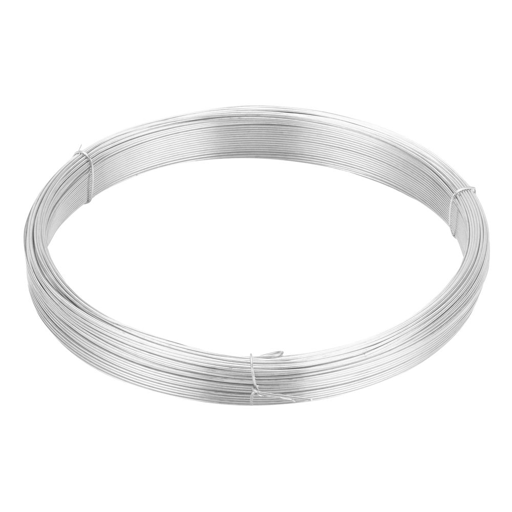 Проволока стальная 50 м, оцинкованная, термообработанная 0.8 мм Сибртех (84905)