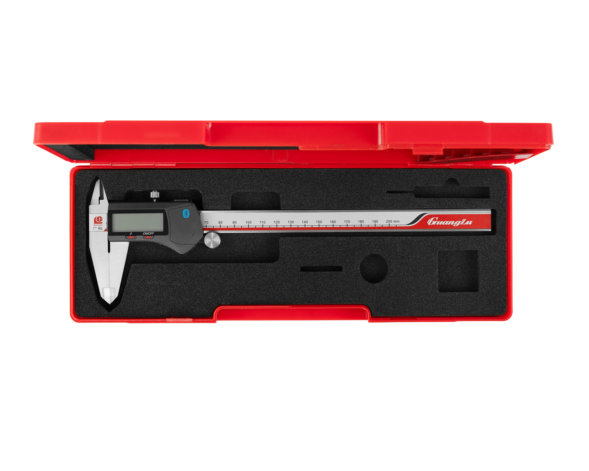 Штангенциркуль ШЦЦ-1-200 0,01 электр. Bluetooth 110-222BT Guanglu