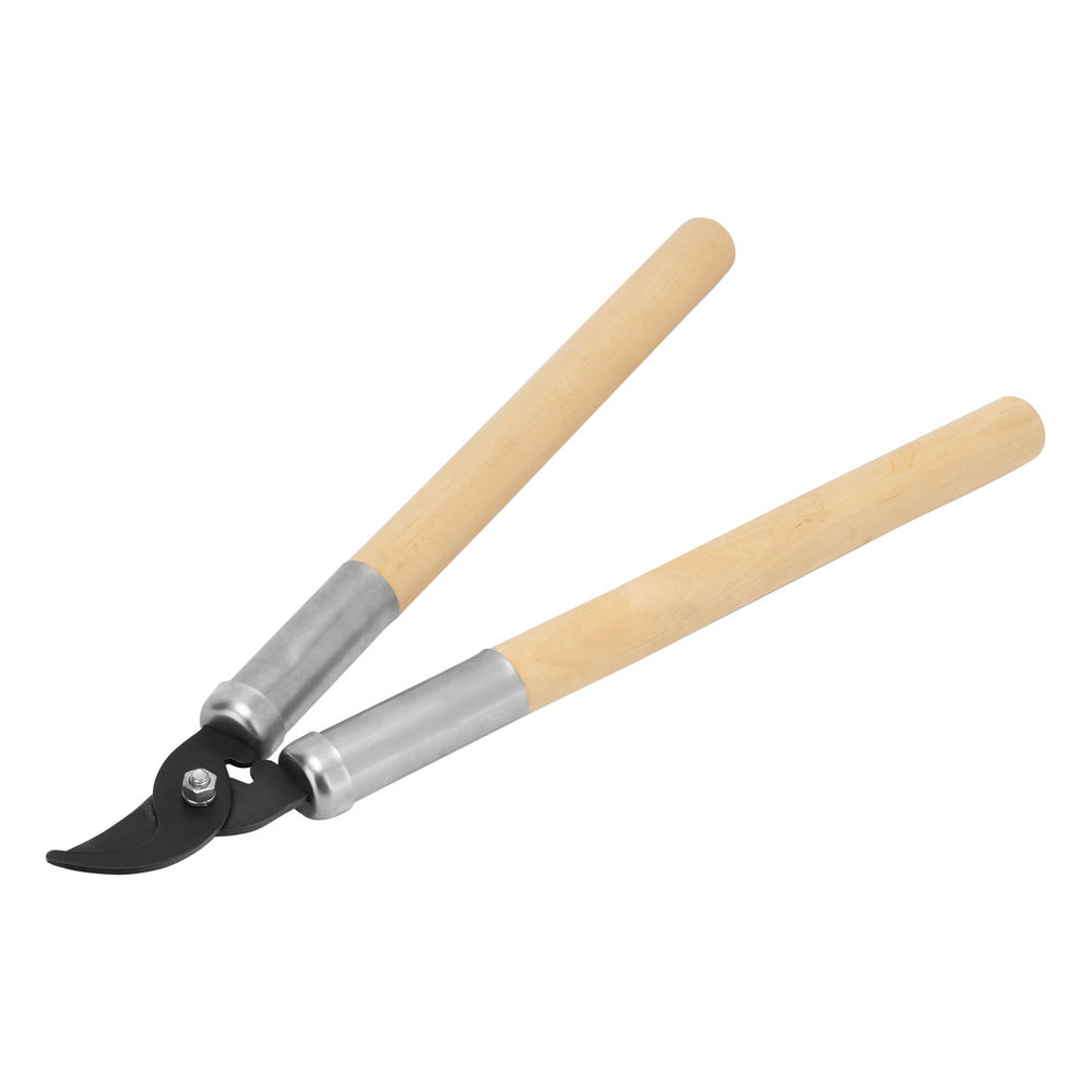 Сучкорез прямого реза, 500 мм, деревянные рукоятки, Горизонт, (60815)