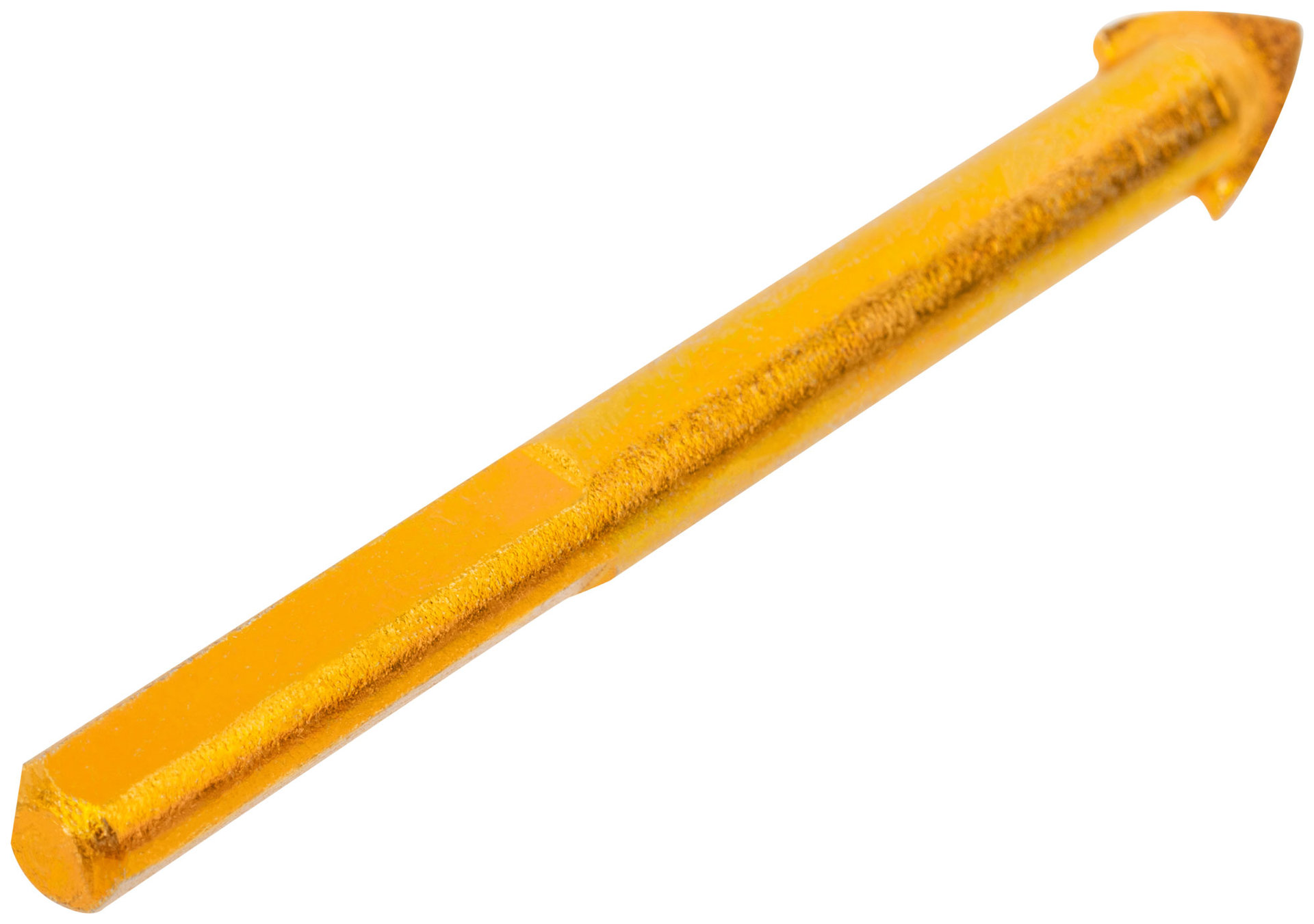 Сверло универсальное по кафелю, стеклу, керамограниту, бетону, кирпичу, трехгранный хвостовик, 10х80 мм (35176)