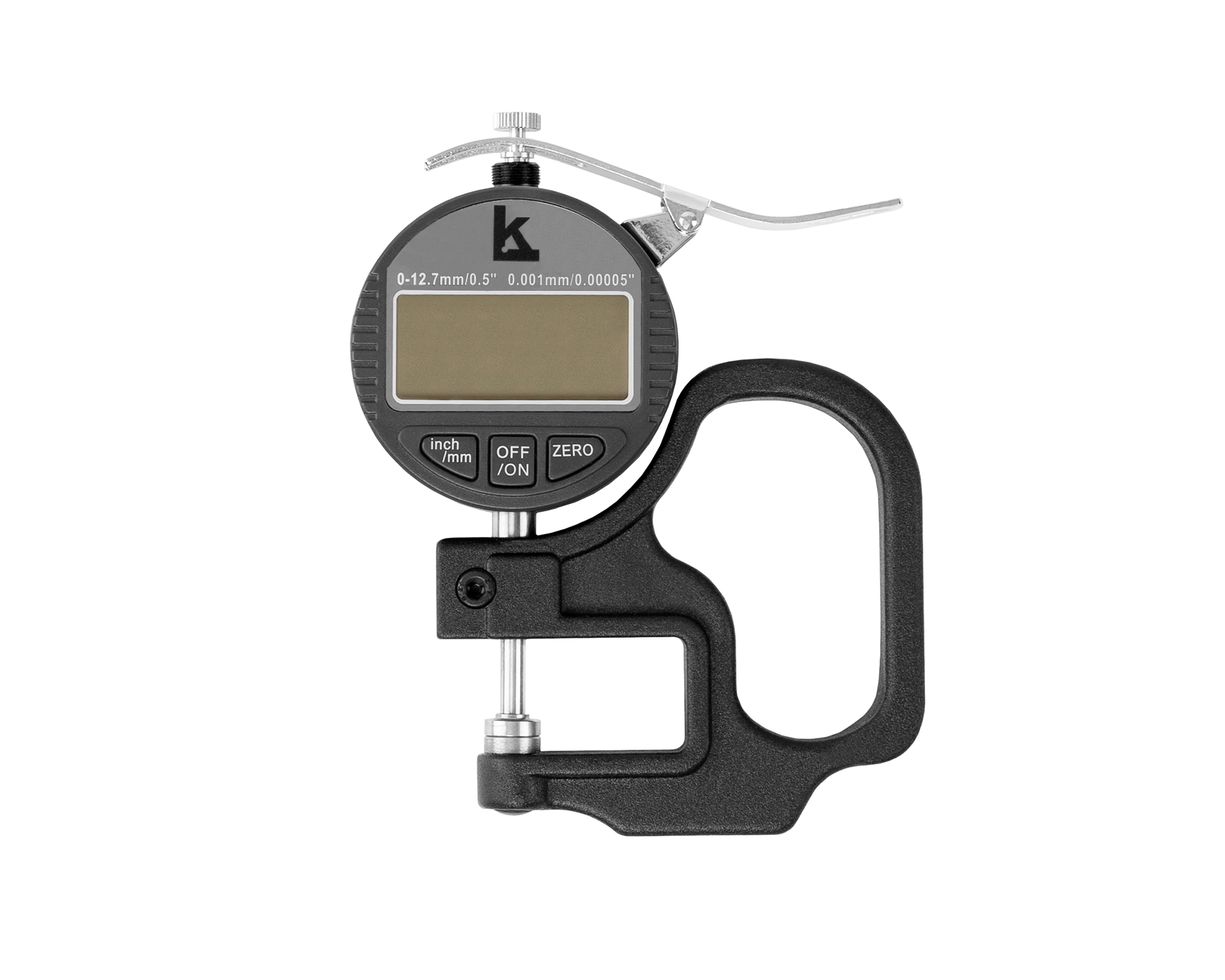 Толщиномер индикаторный электр. ТРЦ 0- 12,7 0.005 мм тип А. (пятка 10 мм) КЛБ