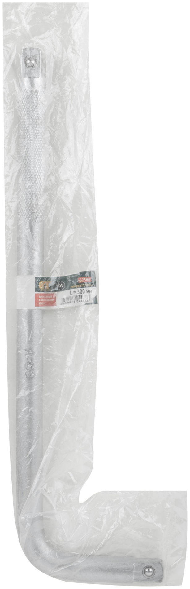 Вороток L-образный CrV 1/2 х 300 х 75 мм (62534)