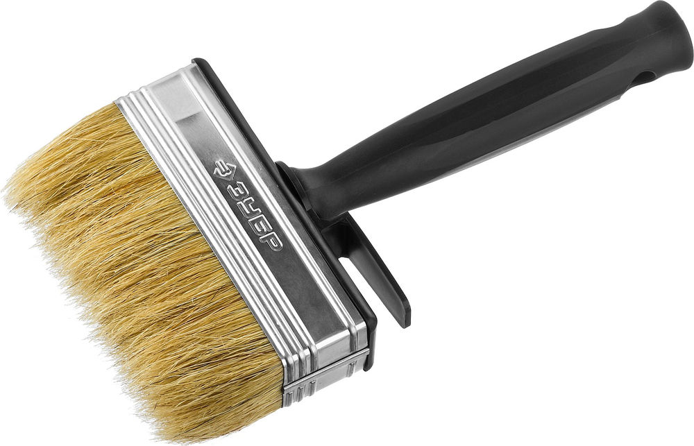 Макловица 3?10 см светлая натуральная щетина пластмассовый корпус все виды ЛКМ ЗУБР 01802-10