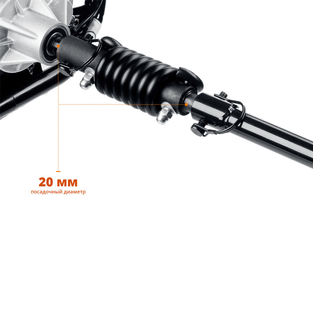 Пружинный адаптер для мотобуров d 20 мм ЗУБР Анти-удар 7059-20