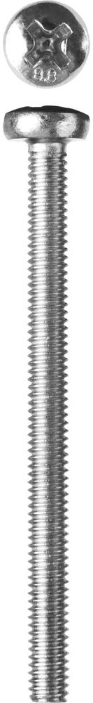 Винт с полусферической головкой M4?50 мм DIN 7985 кл. пр. 4.8 цинк 5 кг ЗУБР 303150-04-050