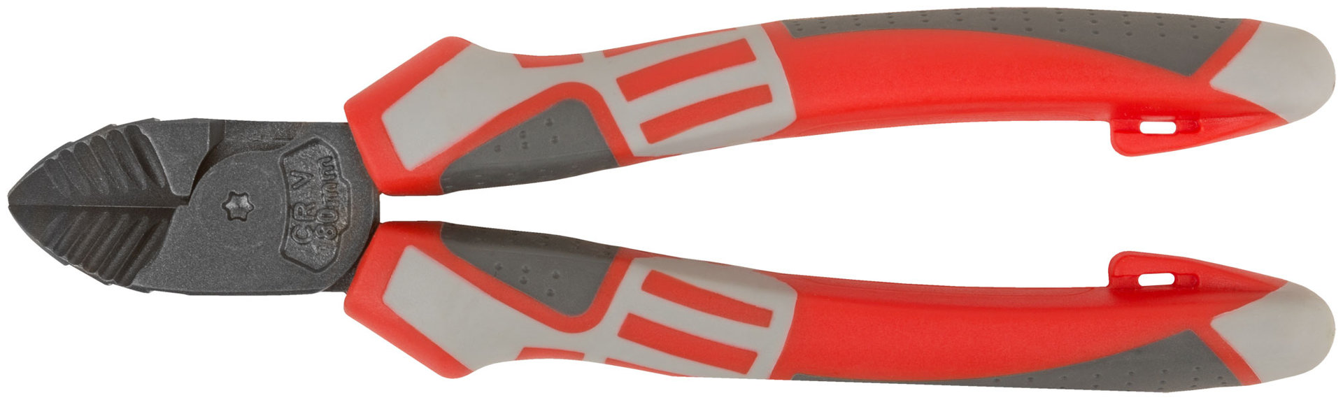 Бокорезы Эталон, CrV сталь, ребра жесткости на губках, тефлоновое покрытие, 3К прорезиненные ручки 180 мм