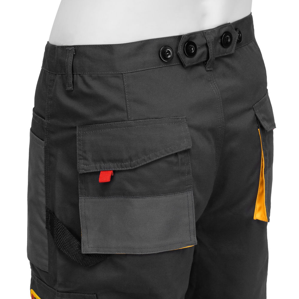 Брюки профессиональные рабочие, 65% полиэстер 35% хлопок, XL Denzel (90384)