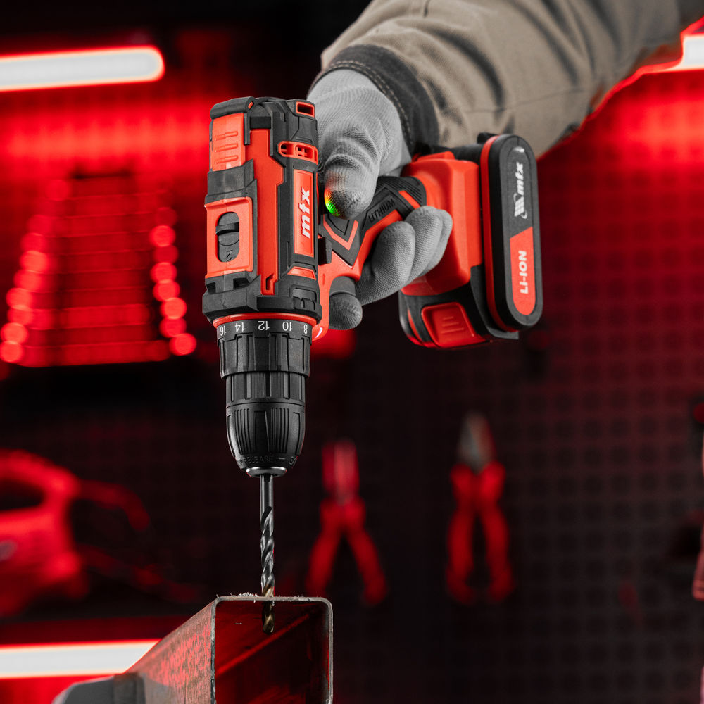 Дрель-шуруповерт аккумуляторная CDS-20, Li-Ion, 20 В// MTX (26186)