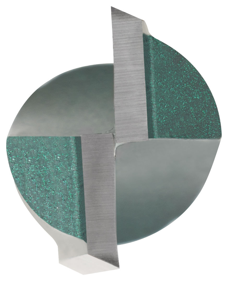 Фреза пазовая для врезки замков, хвостовик - 12 мм; D - 16 мм; H - 30 мм; L - 65 мм (3638-123016)