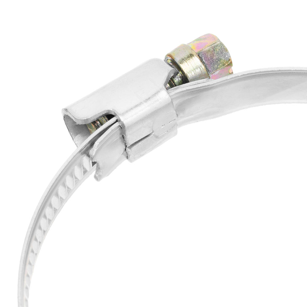 Хомуты металлические, Стандартное болтовое крепление 50-70 мм, 50 штук в упаковке, ширина 9 мм Сибртех (47563)