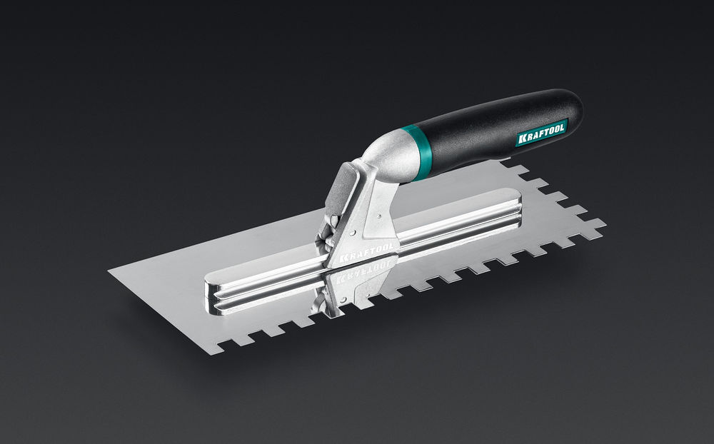 Набор нержавеющих гребенок (6шт) со сменной 2к ручкой, в пластиковом кейсе, 280х115 мм KRAFTOOL 33268-H6