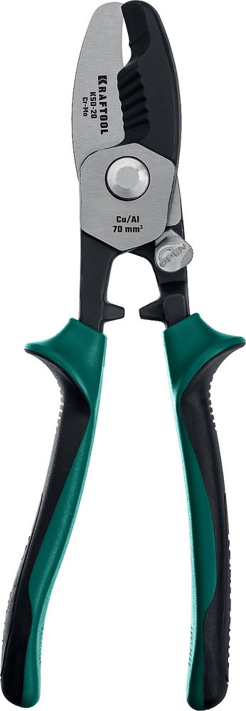 Кабелерез KSD-20, d 20 мм, 200 мм, с двойными режущими кромками KRAFTOOL 23332-20