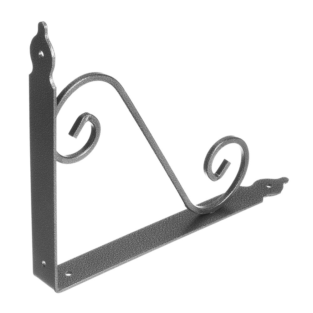 Кронштейн декоративный, 240 х 290 х 30 х 3.5 мм, темно-серый Сибртех (94063)