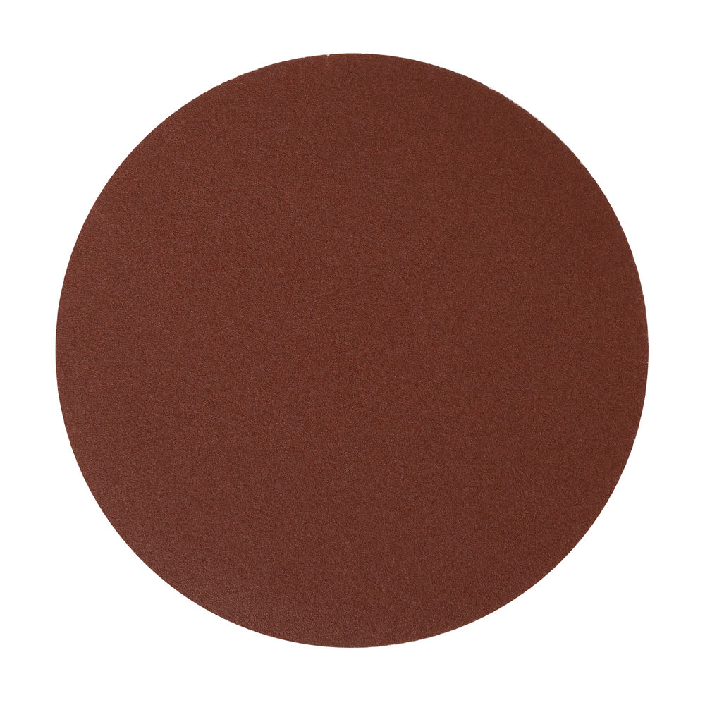 Круг абразивный на ворсовой подложке под липучку, P 180, 125 мм, 10 шт Сибртех (738657)