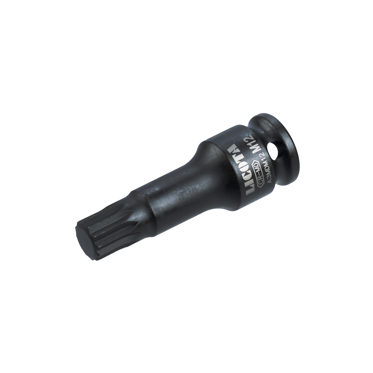 Головка торцевая ударная 60 мм spline M12 3/8 Licota A3MDM12