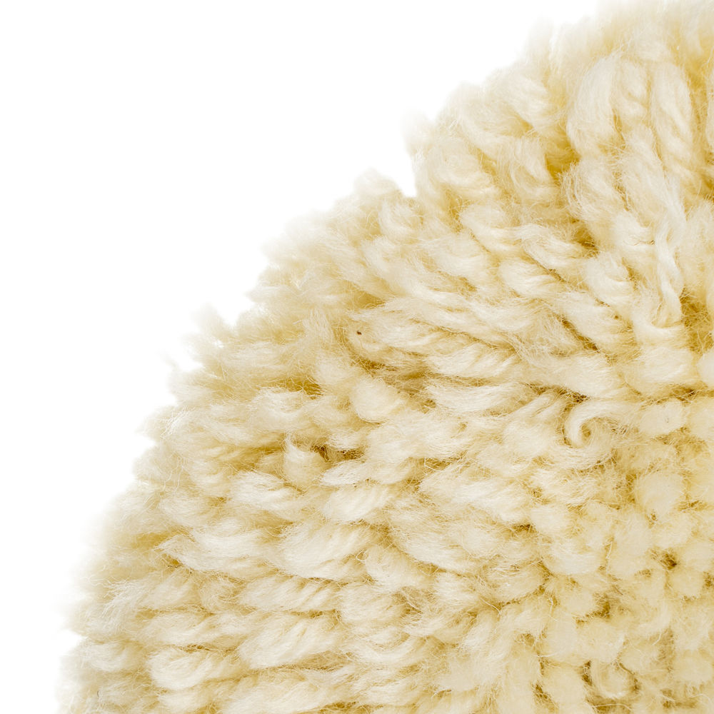 Насадка полировальная под липучку, 125 мм, плетеная шерстяная нить Matrix (75957)