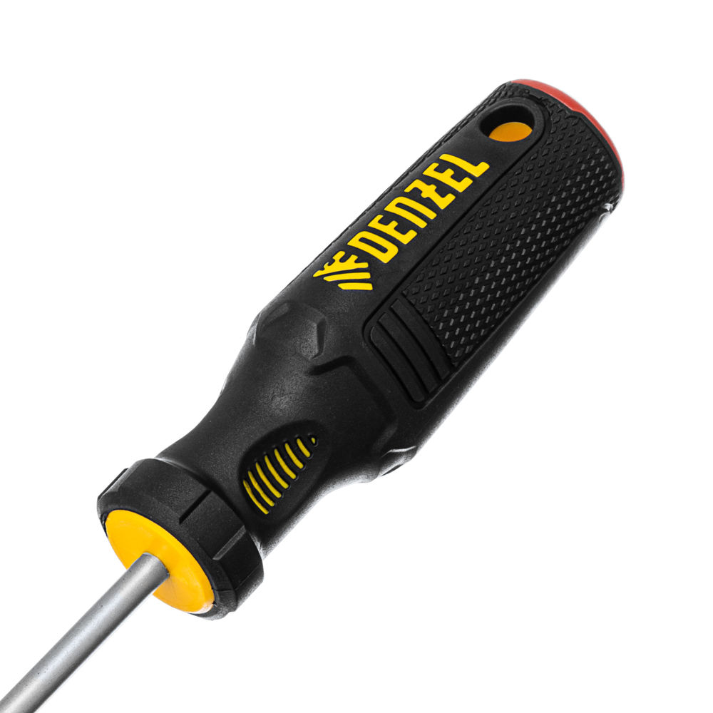 Отвертка, PH1х100 мм, S2, 3к рукоятка Denzel (121747)