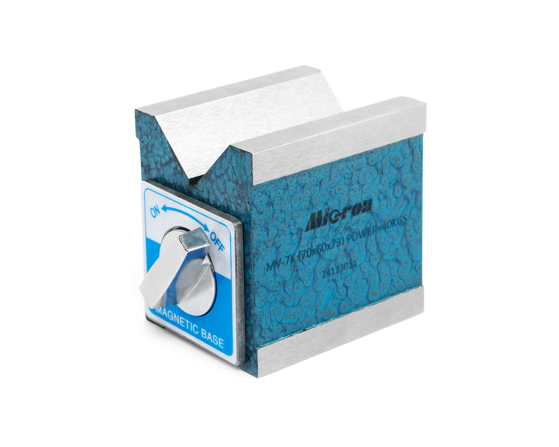 Призма поверочная магнитная MV- 7K (60х70х73) POWER=40KGS Micron