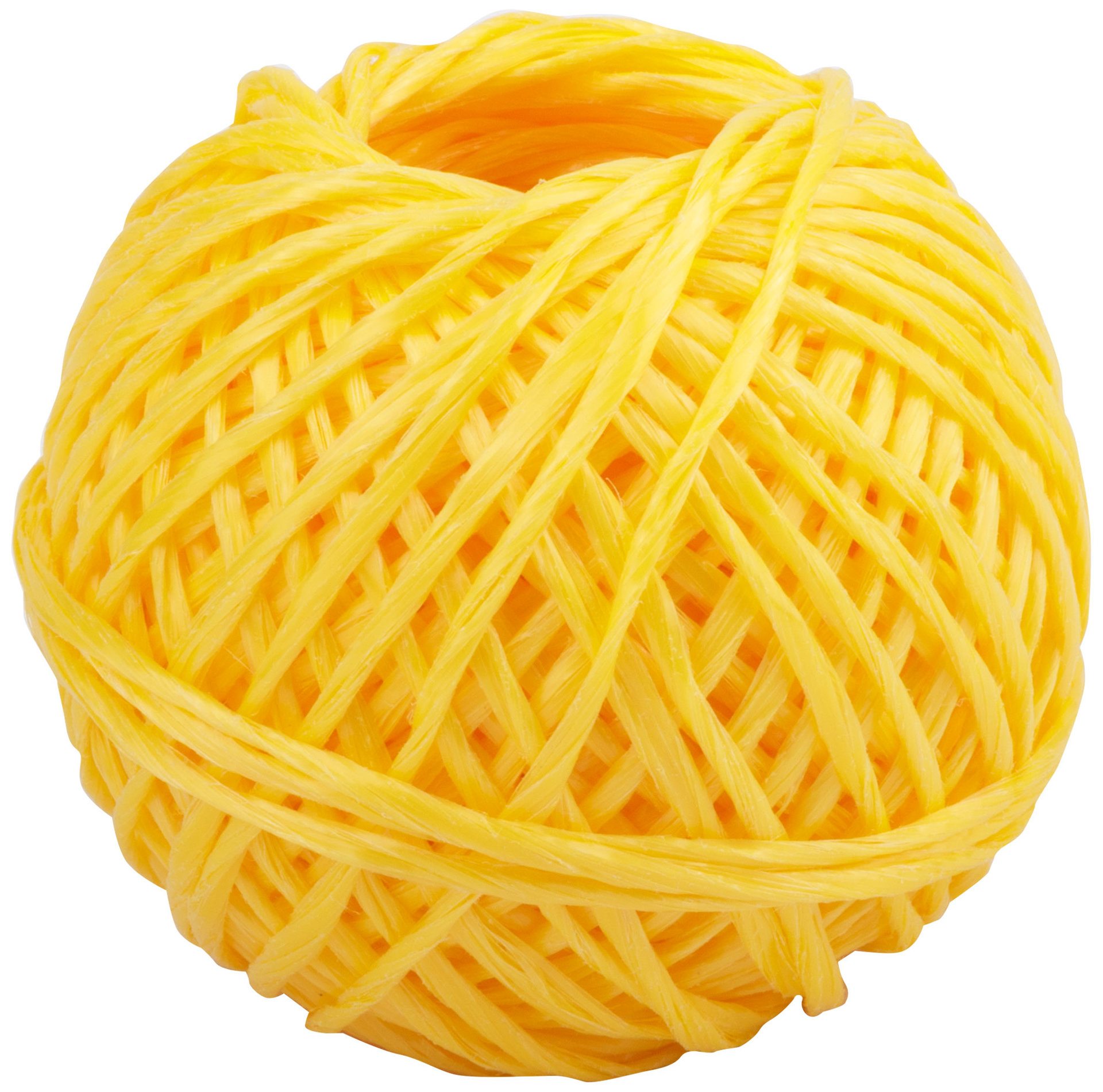 Шпагат полипропиленовый 1000 текс, 50 м желтый (68162)