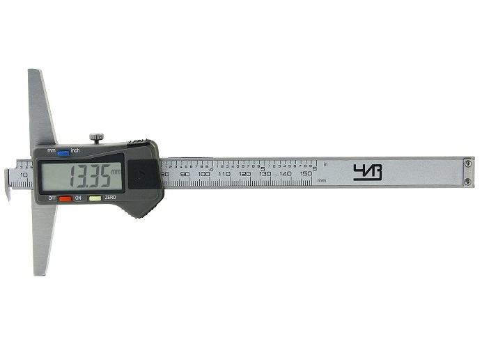 Штангенглубиномер ШГЦ- 600 0.01 электронный с толщиномером ЧИЗ