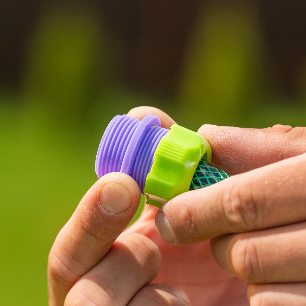 Соединитель пластмассовый, для шланга 1/2, с внешней резьбой 3/4 Palisad (66145)