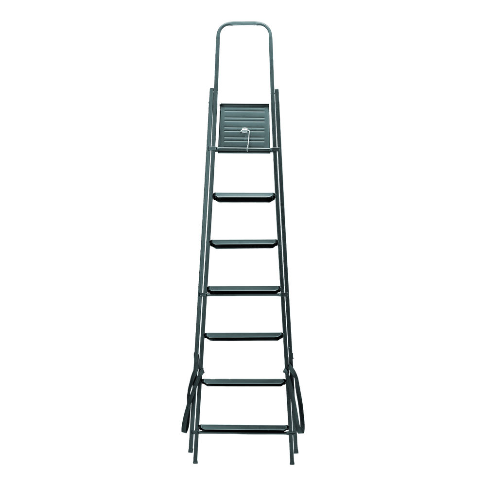 Стремянка 7 ступеней, компактная, стальная Сибртех (97947)