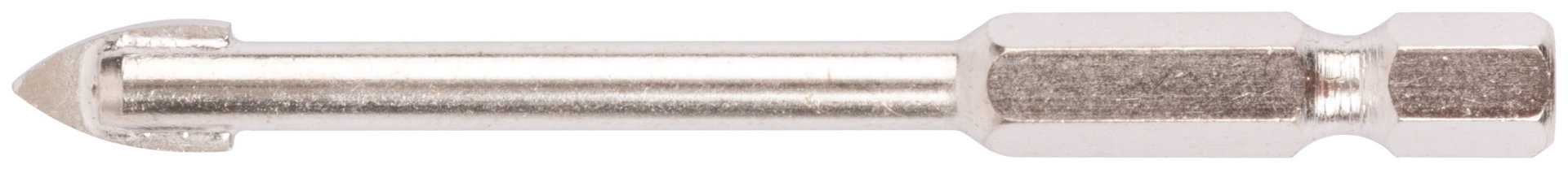 Сверло по кафелю, шестигранный U-хвостовик под биту 6 мм (36016)