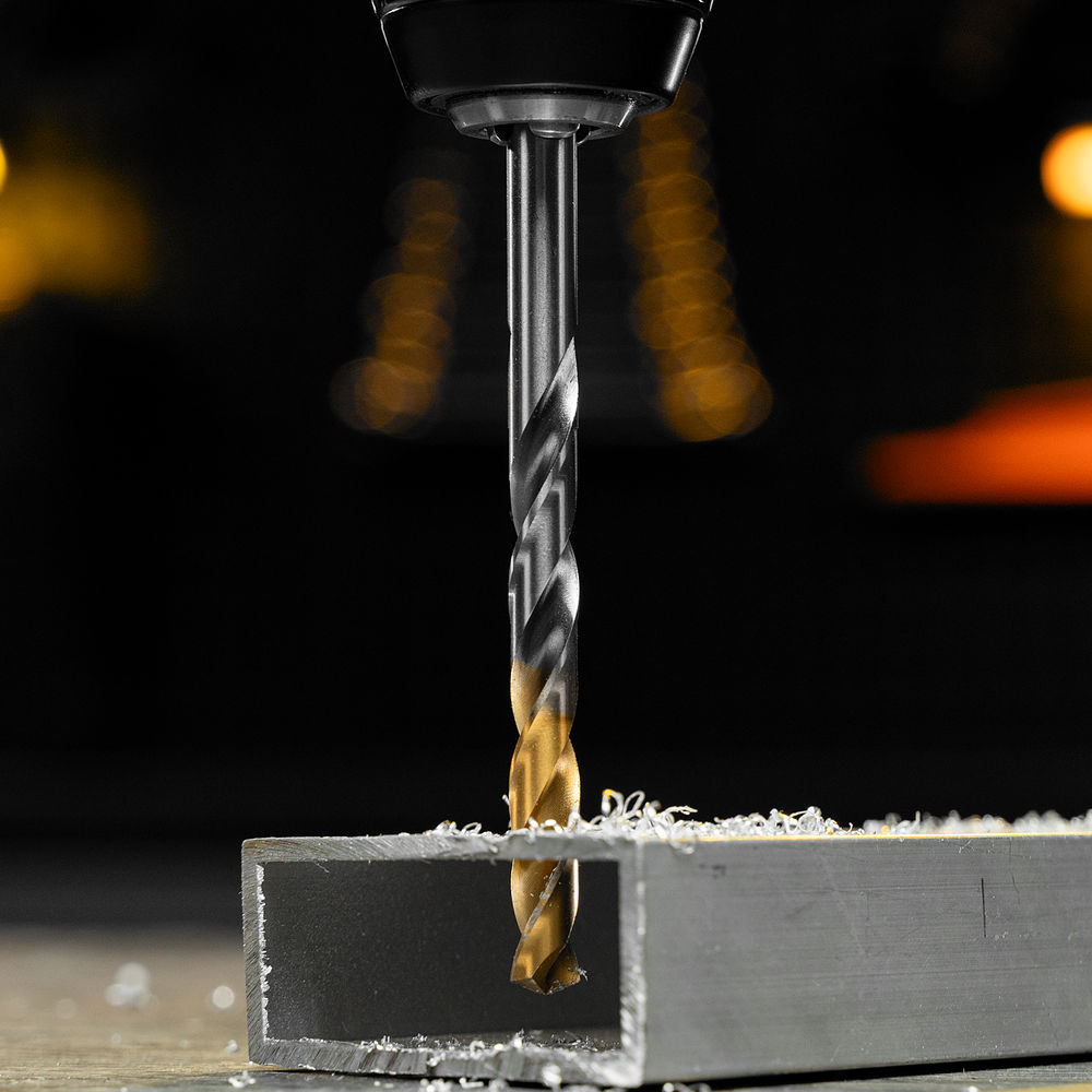 Сверло спиральное по металлу 8,5 x 117 мм, Р6М5, Golden Tip Denzel (718240)