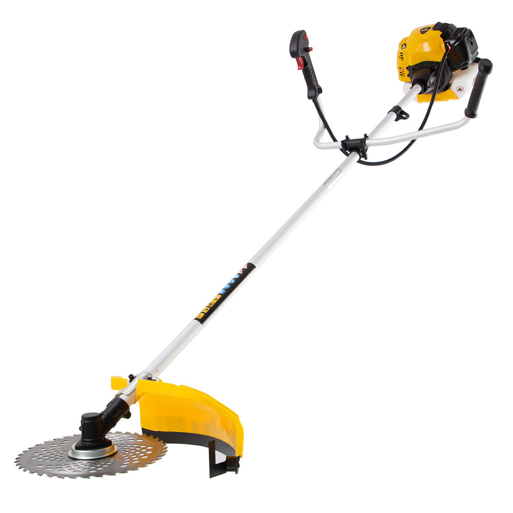 Триммер бензиновый DTL-33, 33 см3, неразъемная штанга Denzel (96261)