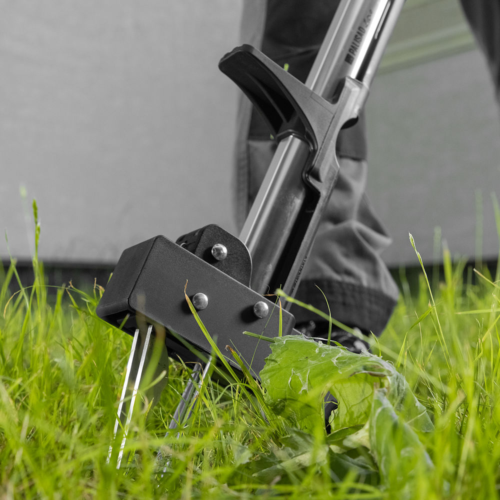 Удалитель сорняков телескопический, 990 - 1170 мм, алюминиевый корпус, Luxe, Palisad (62033)