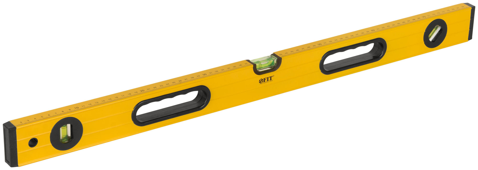 Уровень Янтарь, 3 глазка, ручки, усиленный корпус, фрезер. рабочая грань, шкала 800 мм (18163)