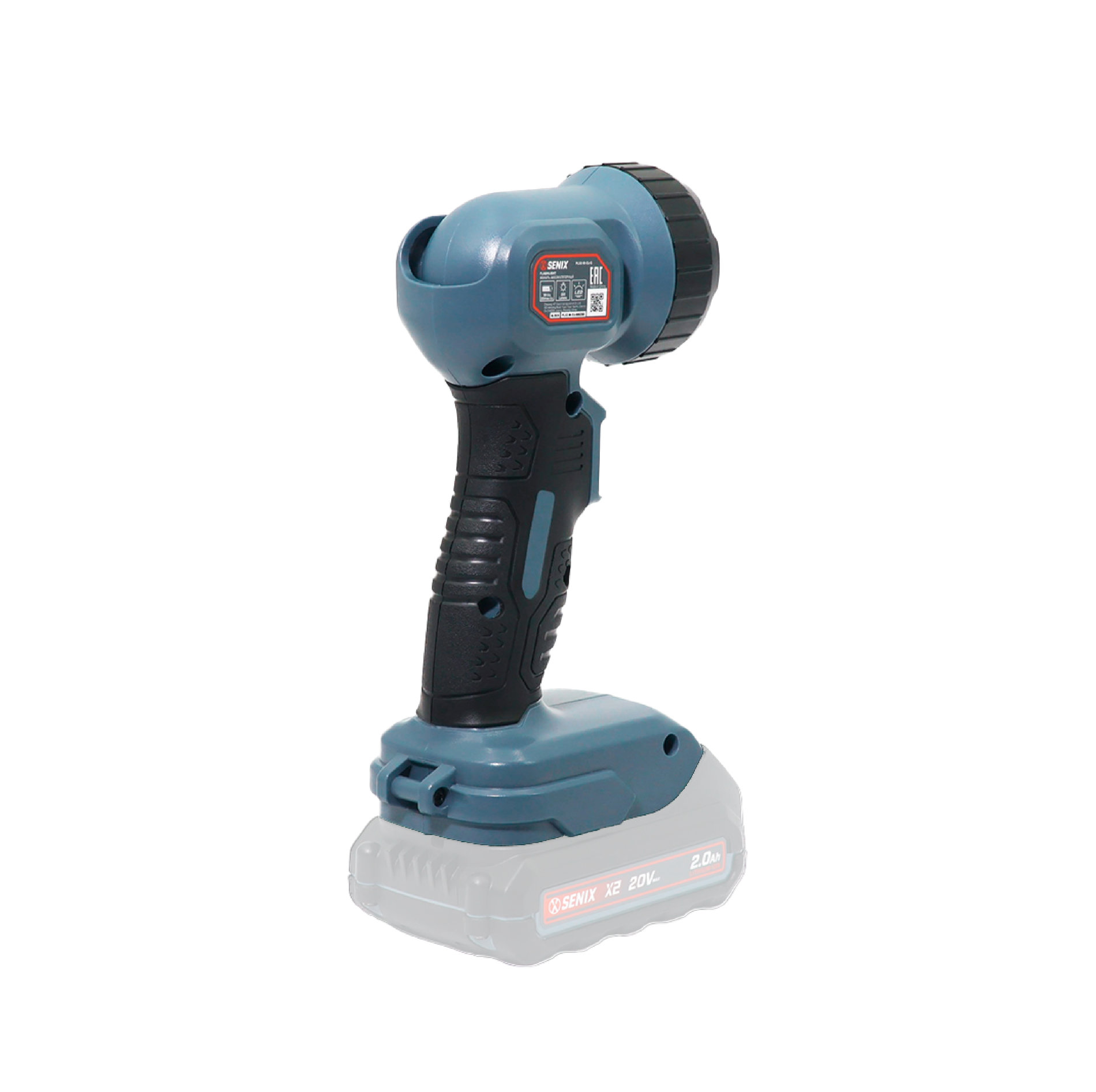 Аккумуляторный фонарь, без АКБ и ЗУ X2 20В