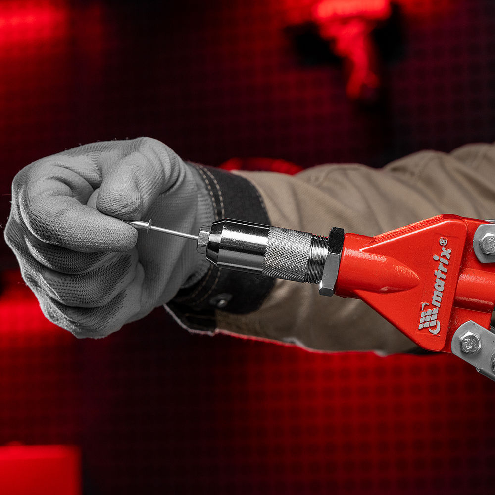 Заклепочник двуручный, для заклепок 3.2-4.0-4.8-6-6,4 мм Matrix Professional (40535)