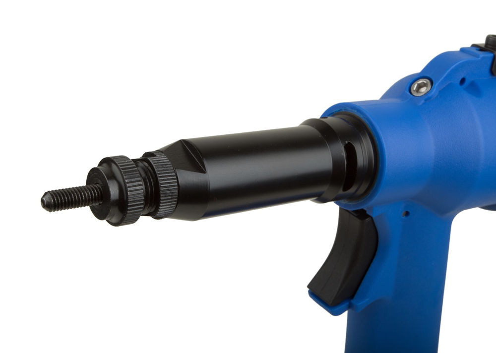 Заклепочный пистолет пневмогидравлический резьбовой, M3-M12 нерж. сталь; 19000Н; ход 7мм, GARWIN INDUSTRIAL, 804540-M12-7