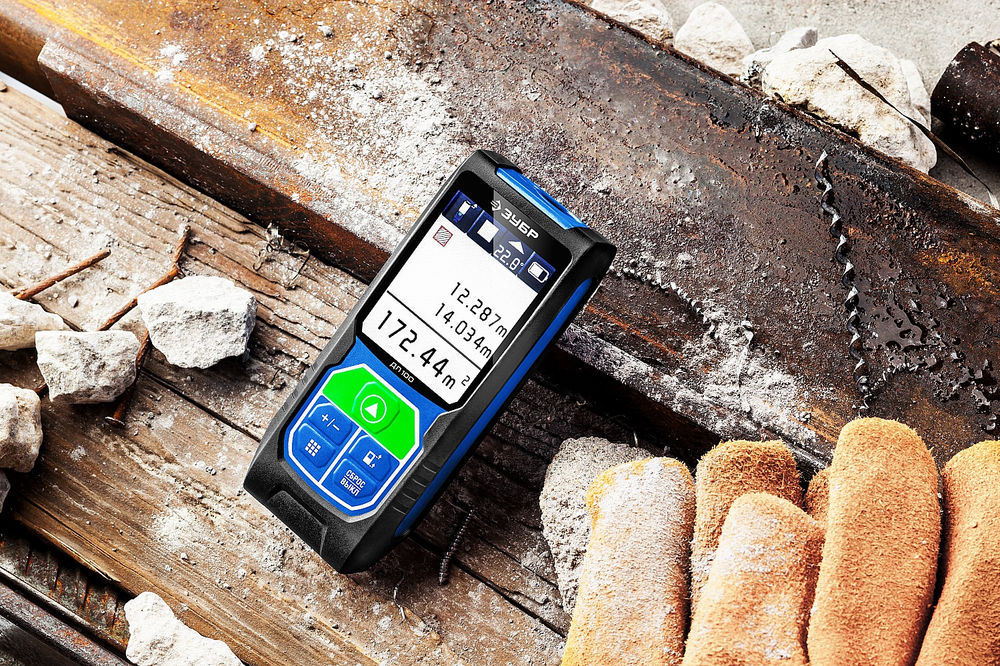 Дальномер 100 м лазерный Профессионал ЗУБР ДЛ-100 34923