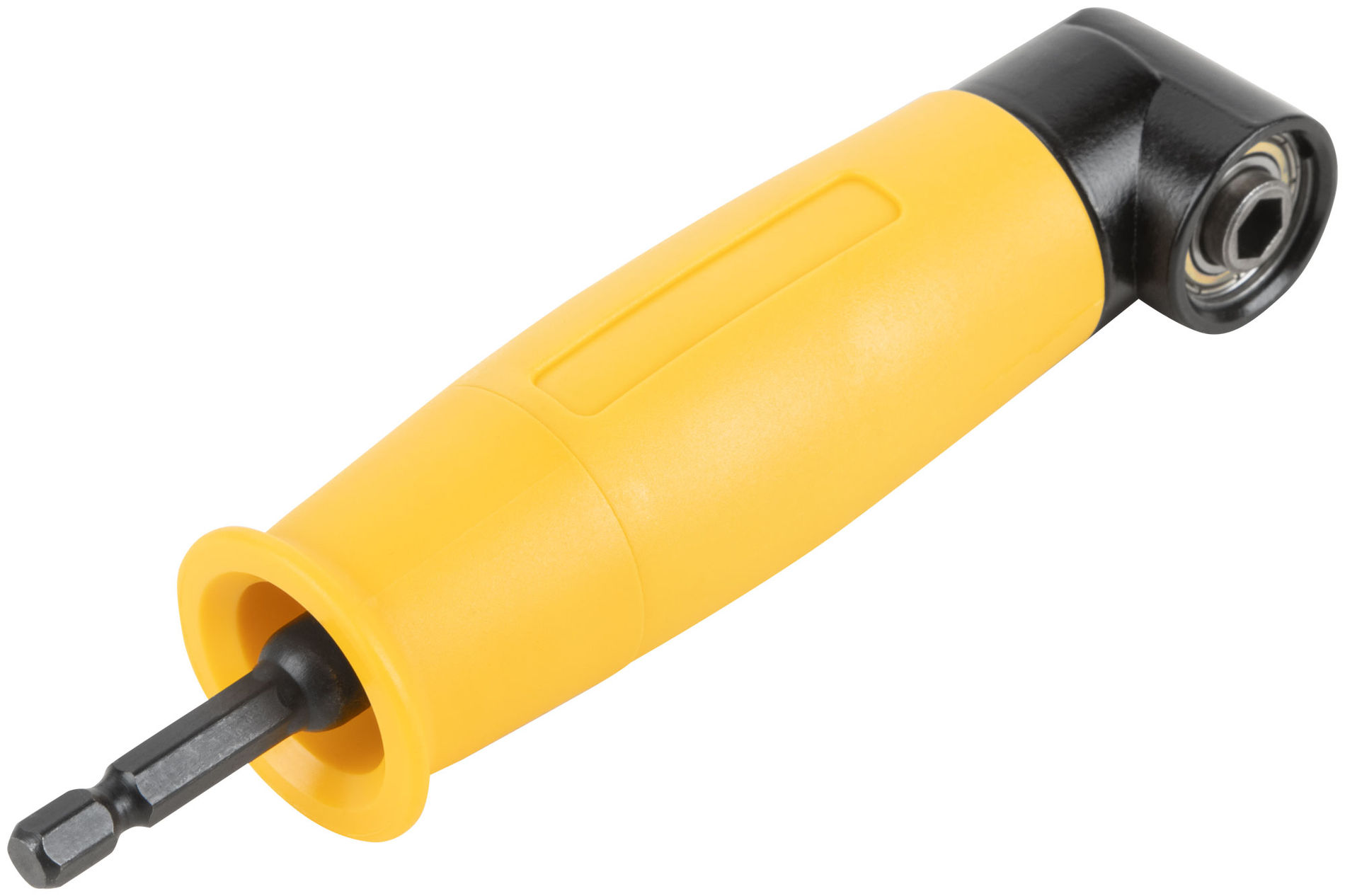 Адаптер для бит угловой металлический, нейлоновый корпус, 90 градусов (37855)